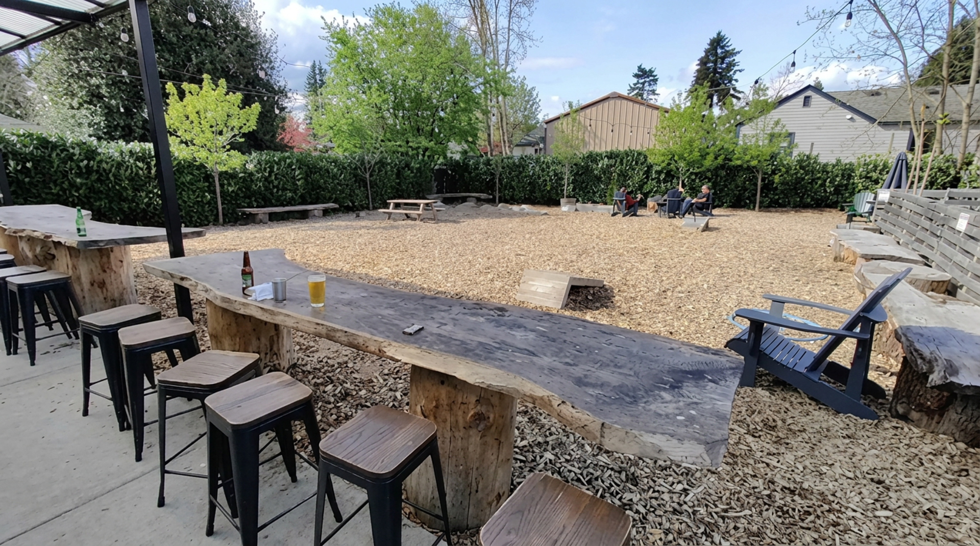 Sit out on the patio